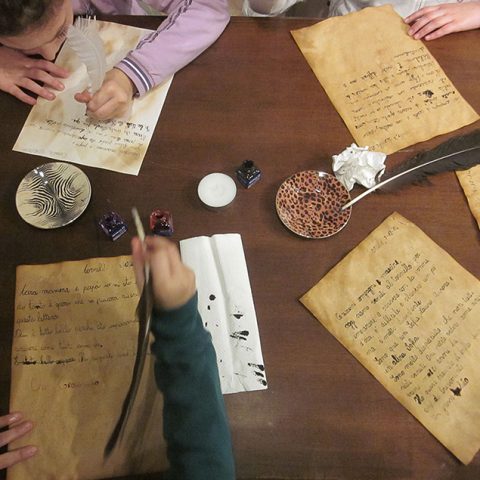 laboratorio scrivere lettere
