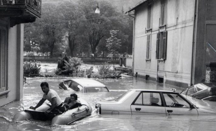 30 anni dall'alluvione valle brembana 1987