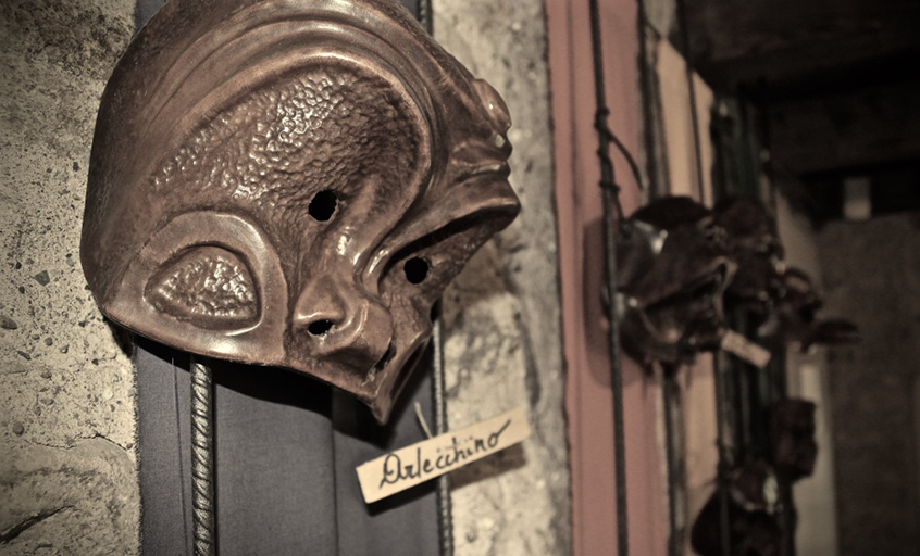 Maschera di Arlecchino - ph. Associazione Oter