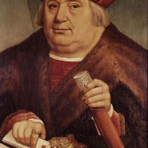 Ritratto di Francesco Tasso di Hans Holbein il Giovane.